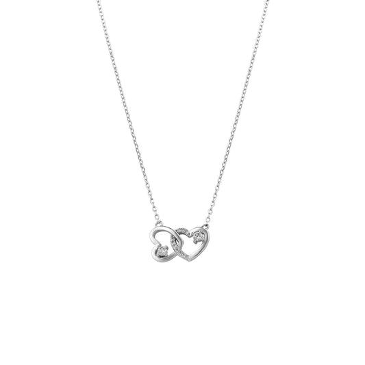 Heartin intertwined chain